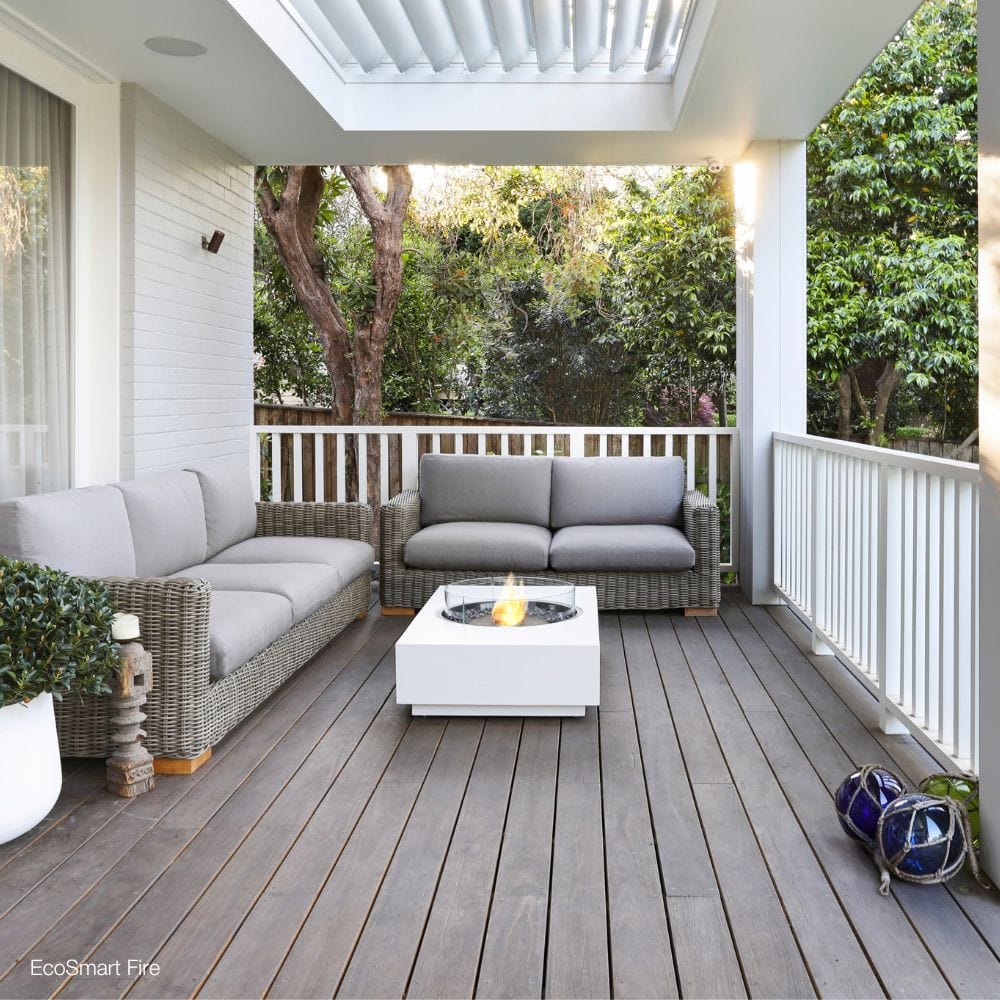 EcoSmart Fire Martini 50-Inch Rectangular Fire Pit Table