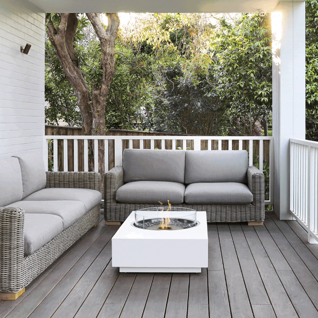 EcoSmart Fire Martini 50-Inch Rectangular Fire Pit Table