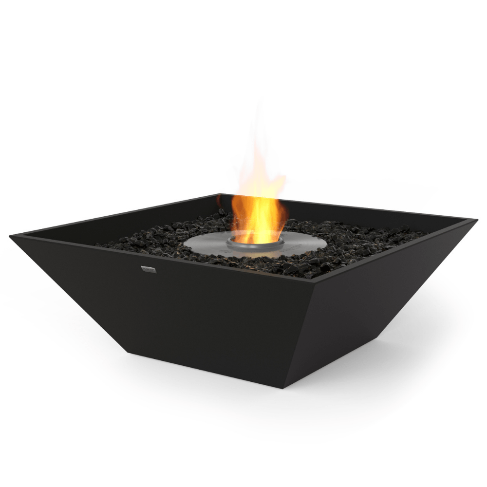 EcoSmart Fire Nova 600 24-Inch Square Concrete Ethanol Fire Bowl