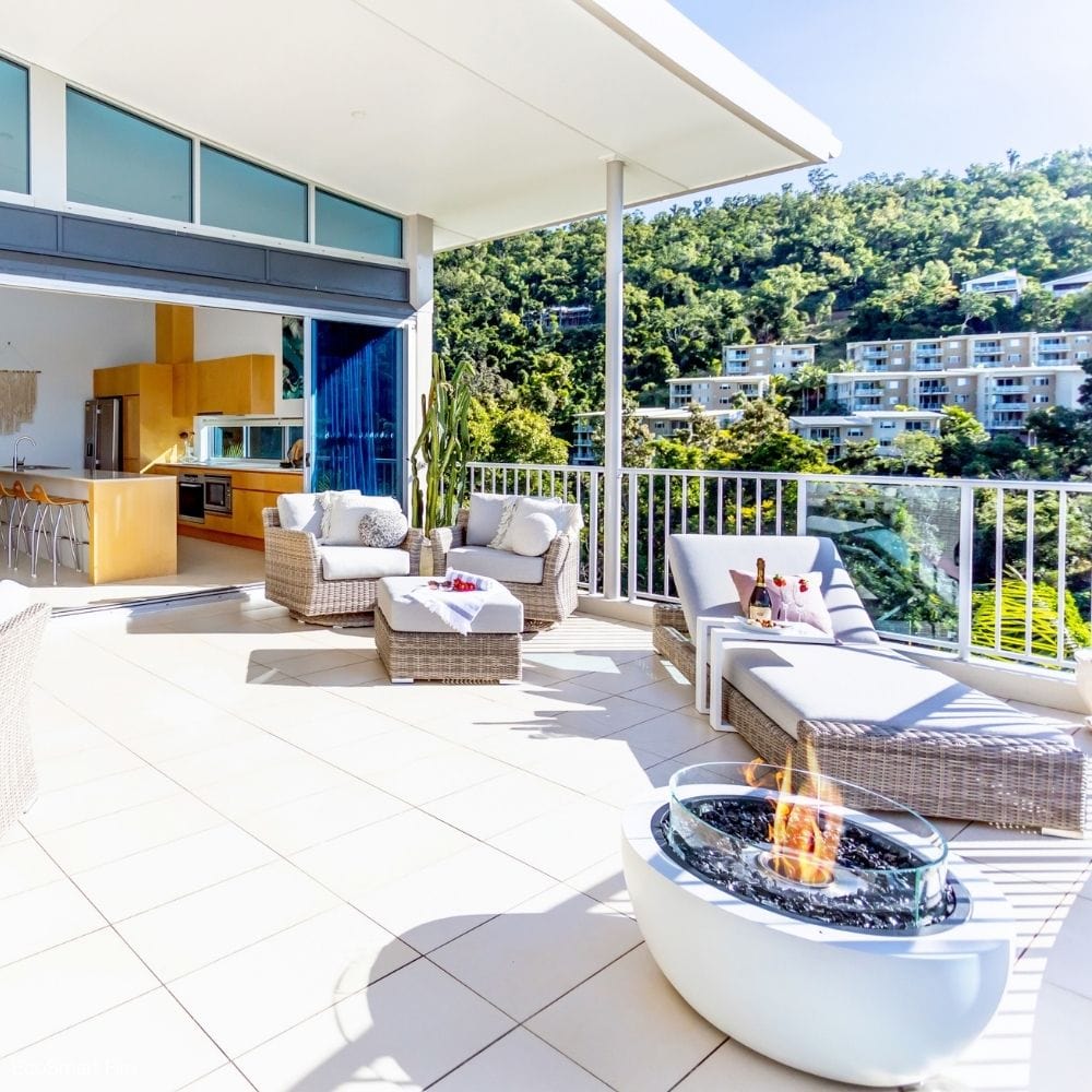 EcoSmart Fire Pod 30-Inch Round Concrete Fire Pit Bowl