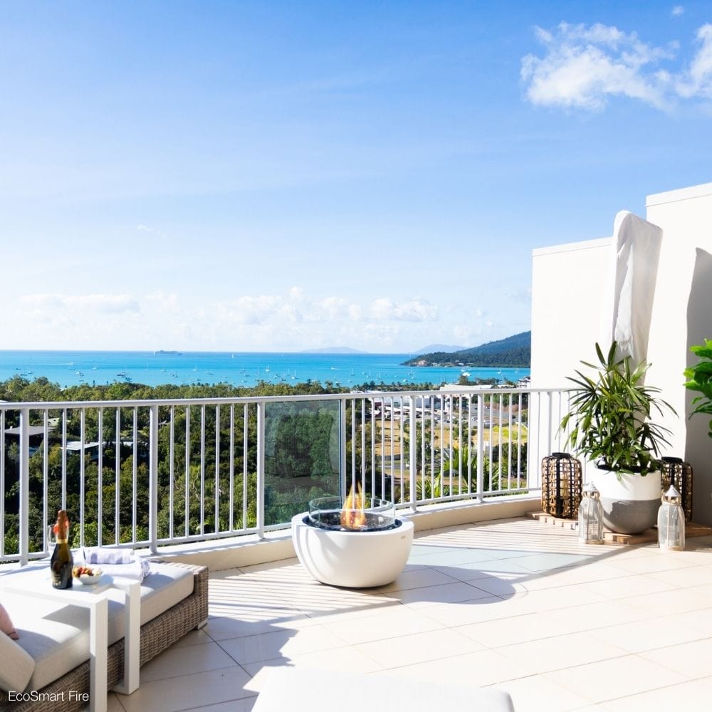 EcoSmart Fire Pod 30-Inch Round Concrete Fire Pit Bowl