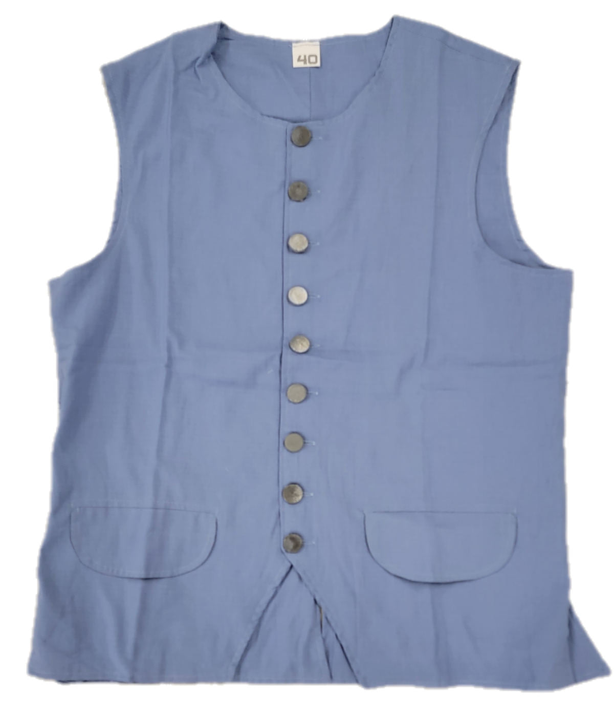 Colonial Waist Coat Short - Linen