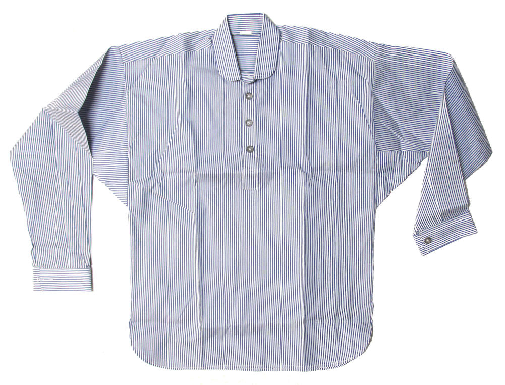 Civil War Reenactment Men's Striped Shirt