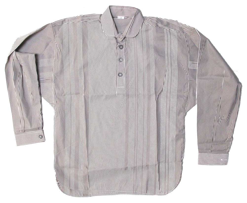 Civil War Reenactment Men's Striped Shirt