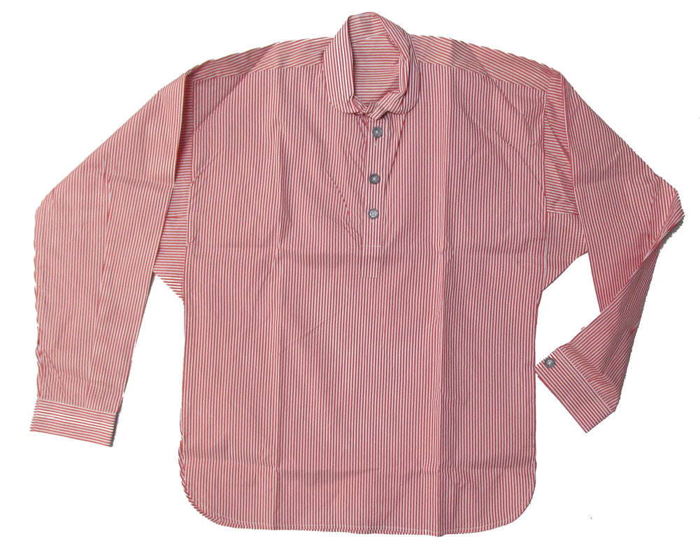 Civil War Reenactment Men's Striped Shirt