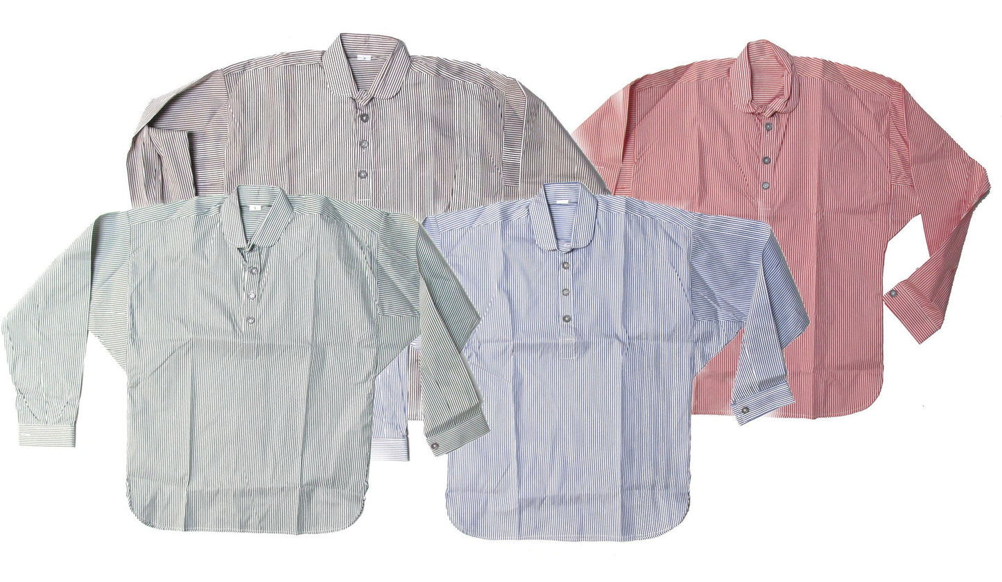 Civil War Reenactment Men's Striped Shirt