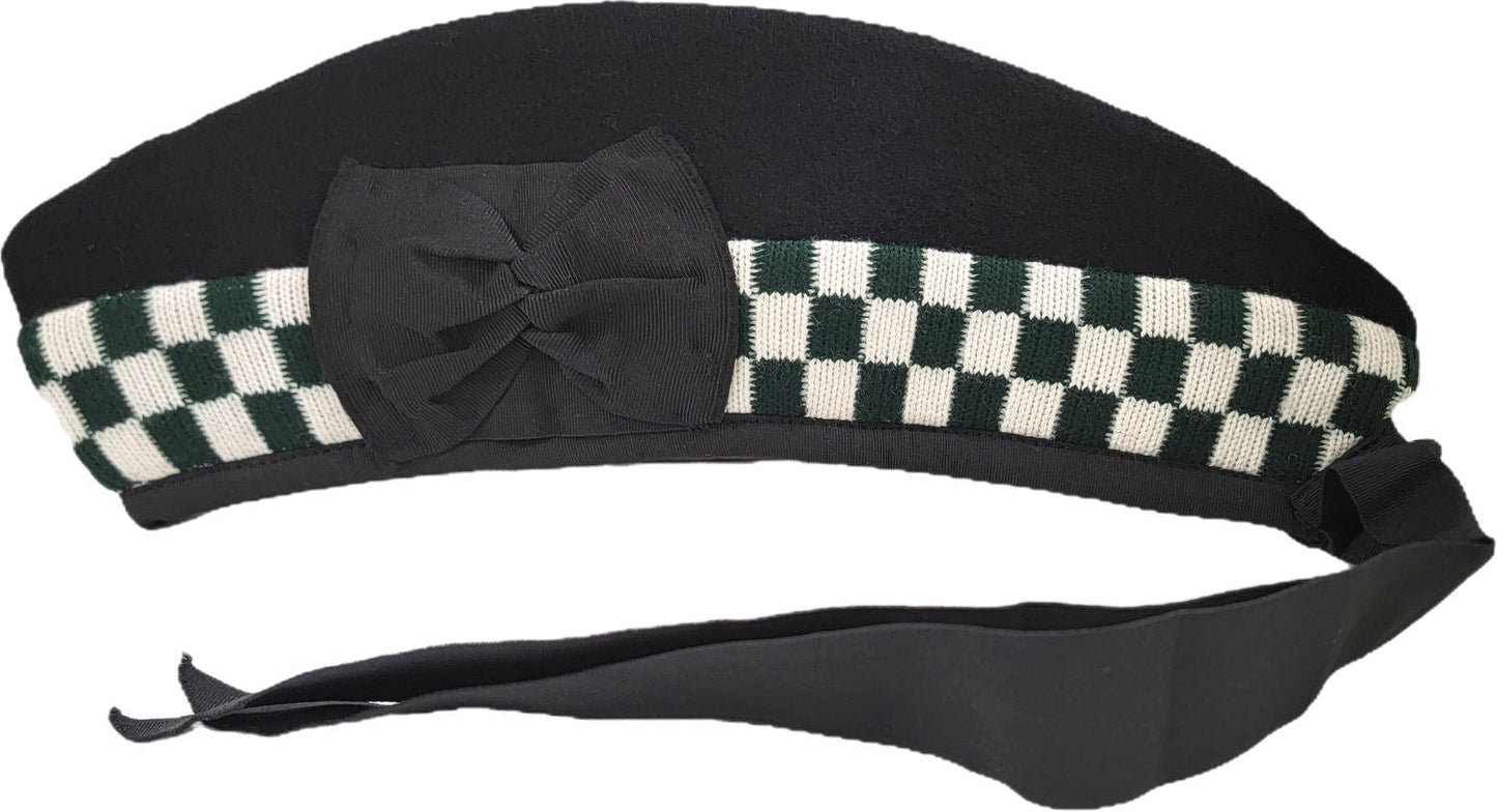 Scottish Glengarry Cap with Dice Band