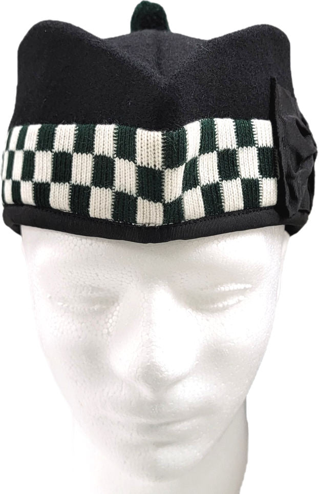 Scottish Glengarry Cap with Dice Band