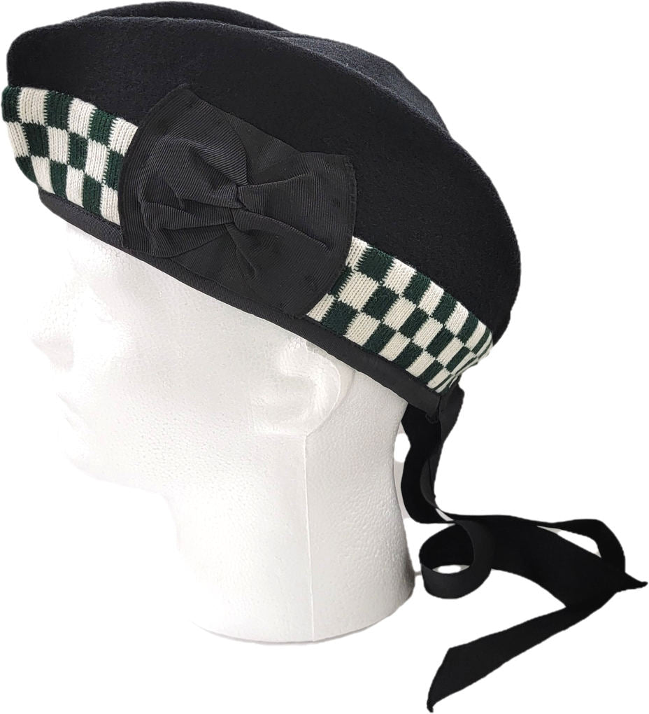 Scottish Glengarry Cap with Dice Band