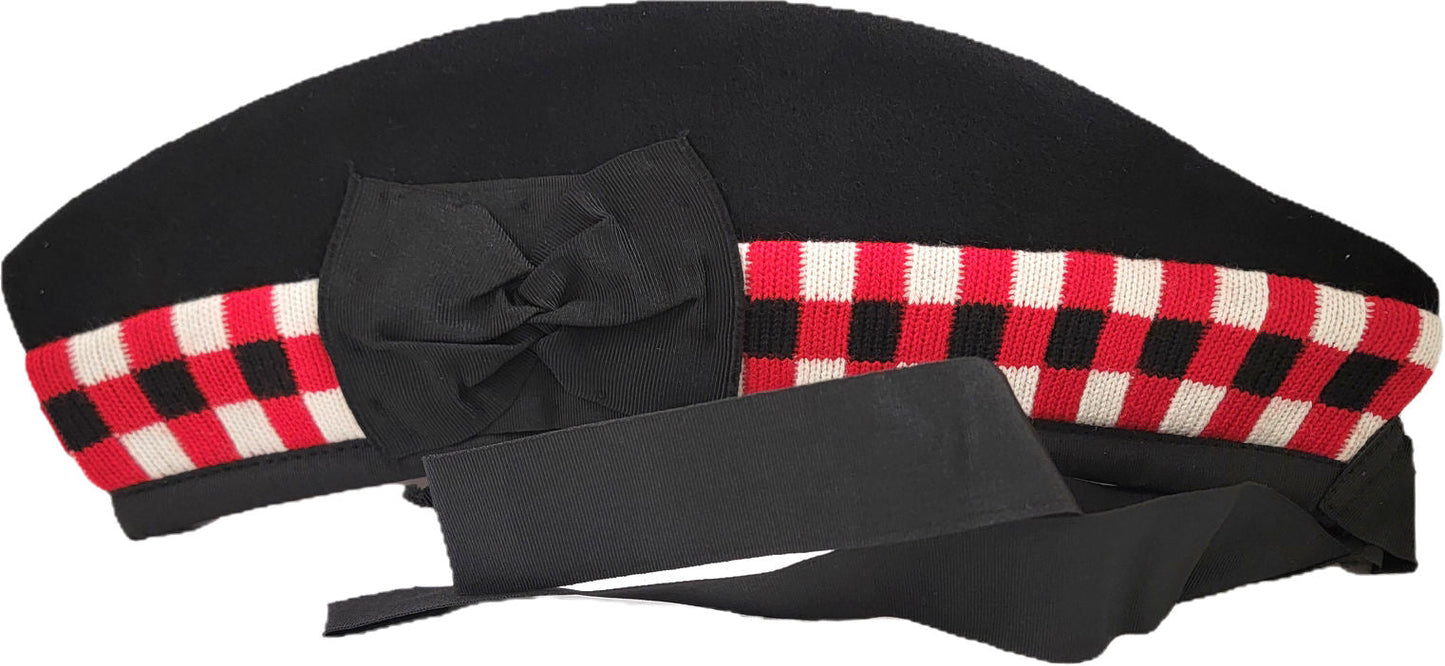 Scottish Glengarry Cap with Dice Band