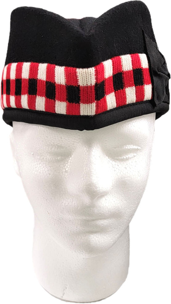 Scottish Glengarry Cap with Dice Band