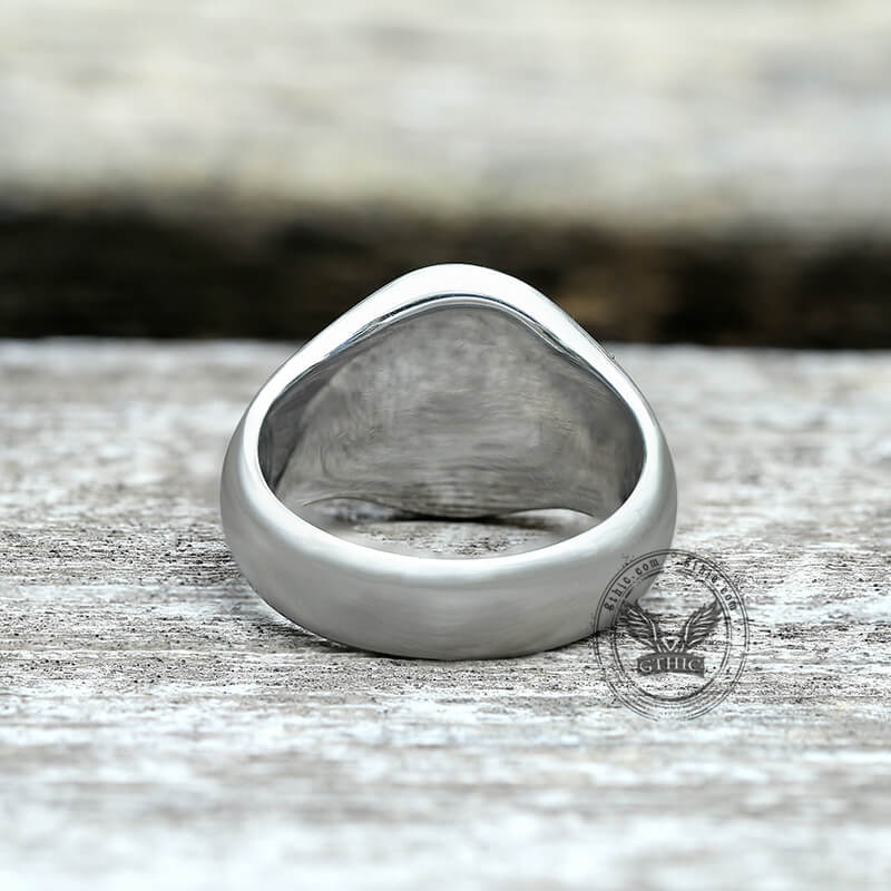 Egyptian Ankh Stainless Steel Ring