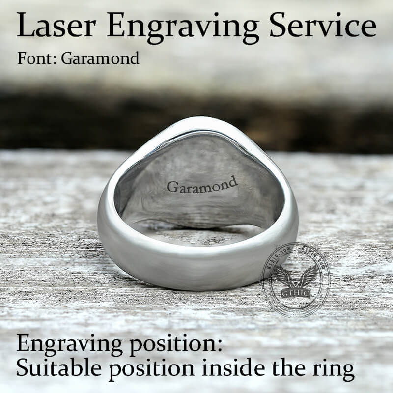 Egyptian Ankh Stainless Steel Ring