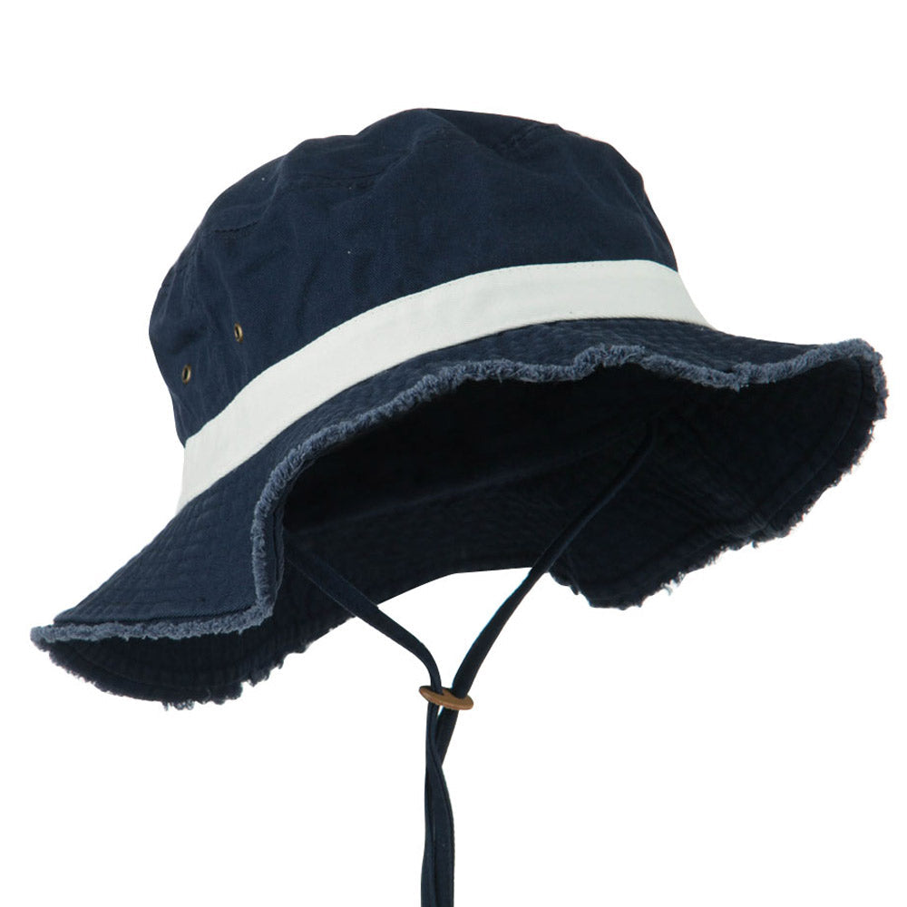 Big Size Cotton Twill Washed Bucket Hat
