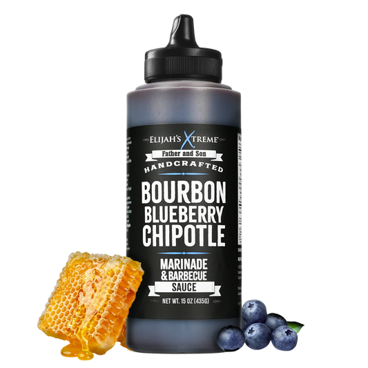 Bourbon Blueberry Chipotle BBQ Sauce & Marinade