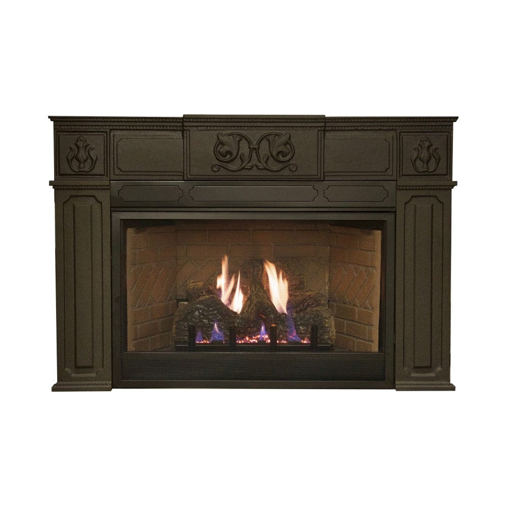 Empire Innsbrook 28-Inch Ventless Gas Fireplace Insert with Firebox and Log Set