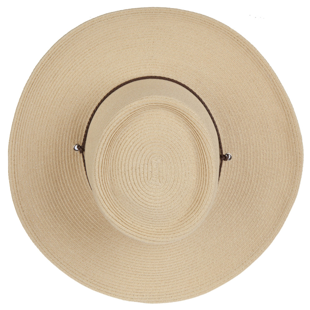 Women's Paper Straw wide Brim Sun Hat