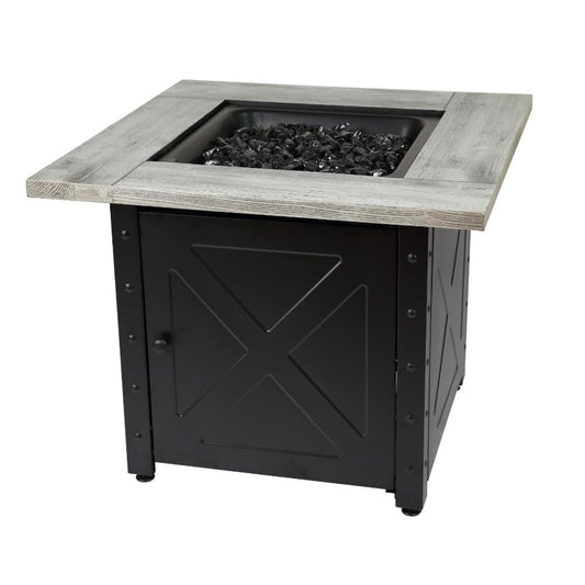 Endless Summer Mason 30-Inch Square LP Fire Pit Table (GAD15300ES)