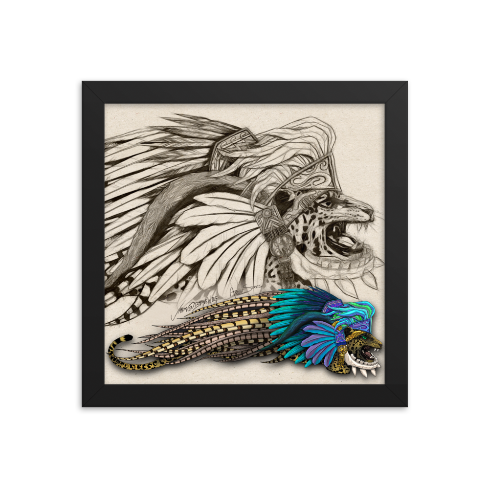 Artist Series Azteca Framed poster