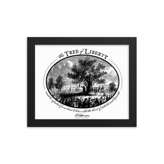 Tree of Liberty Framed Print