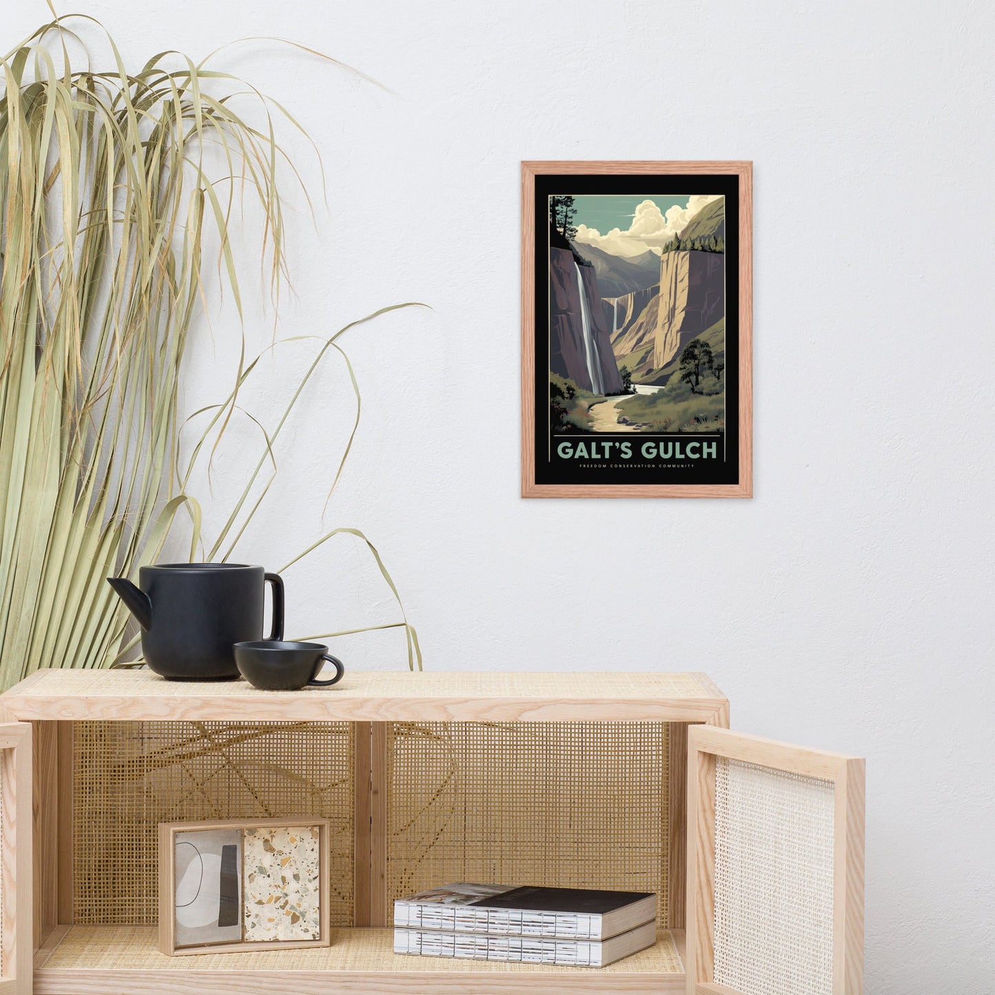 Galt's Gulch Framed Print