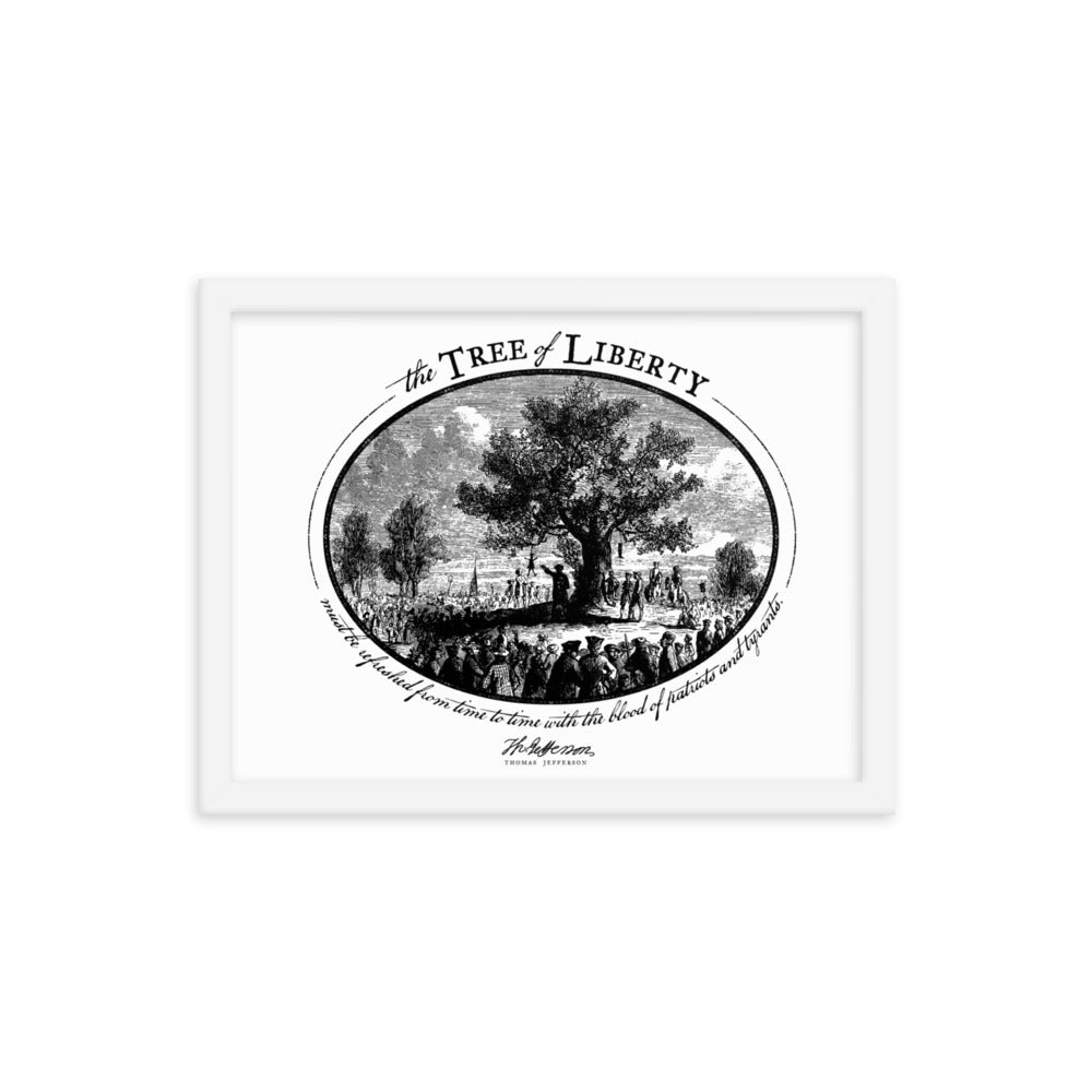 Tree of Liberty Framed Print