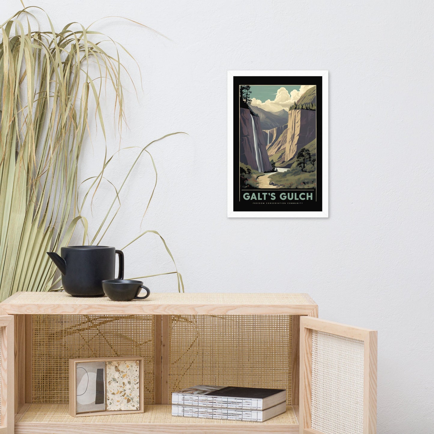Galt's Gulch Framed Print