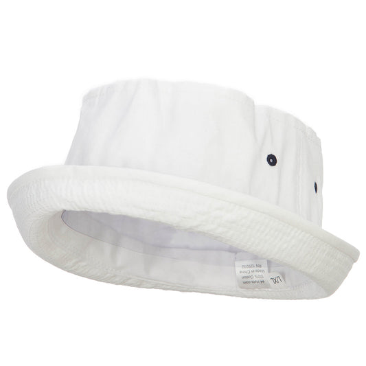 Striped Roll Up Bucket Hat