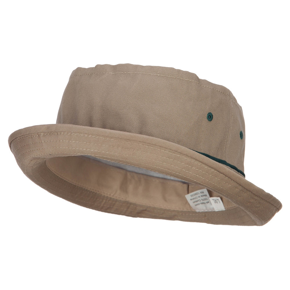 Striped Roll Up Bucket Hat