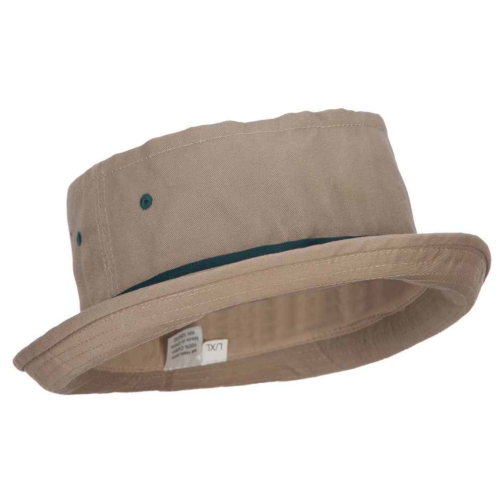 Striped Roll Up Bucket Hat