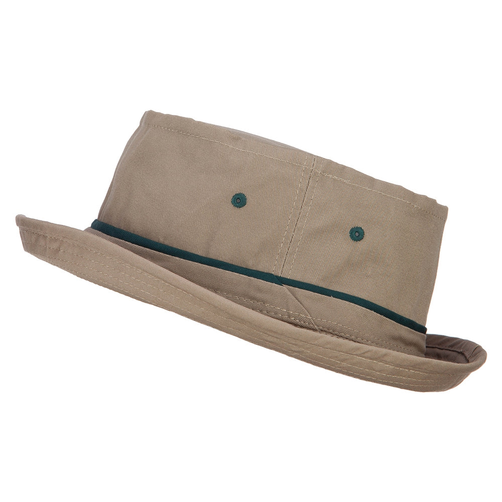 Striped Roll Up Bucket Hat