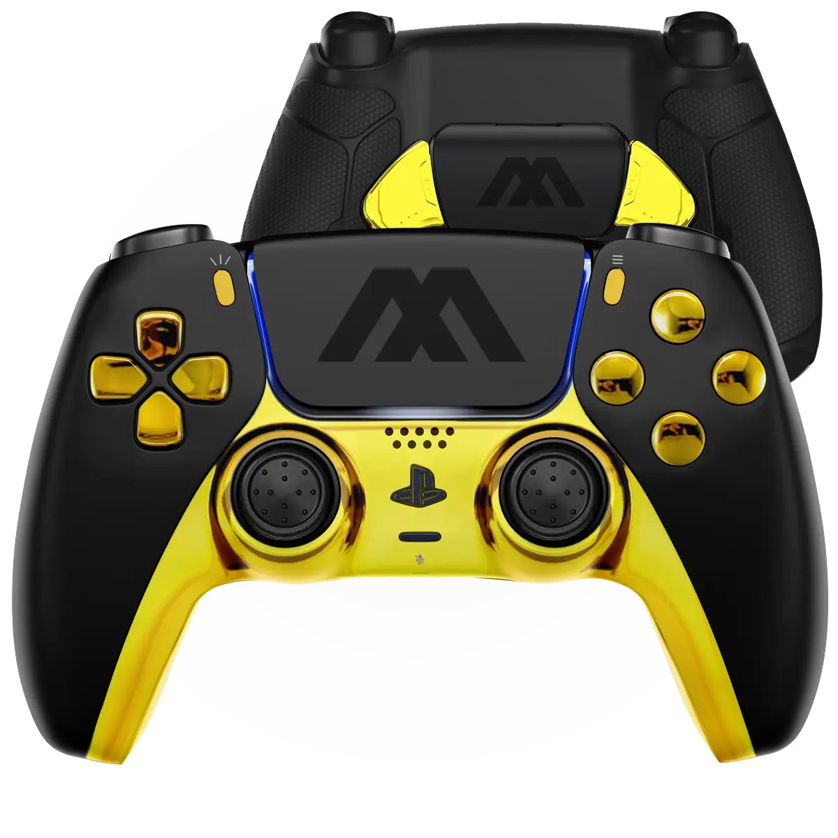 MODDEDZONE BLACK GOLD EXTREME PS5 SMART PRO MODDED CONTROLLER