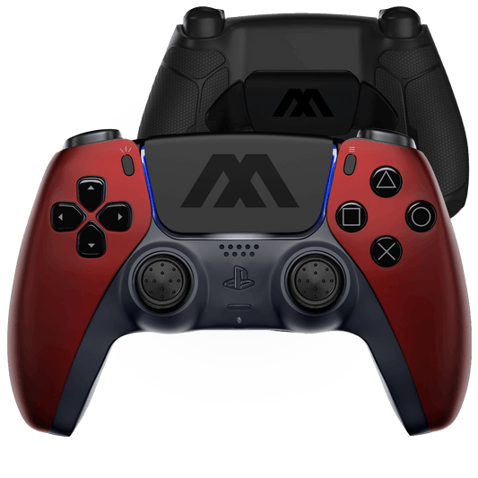 MODDEDZONE RED EXTREME PS5 SMART PRO MODDED CONTROLLER