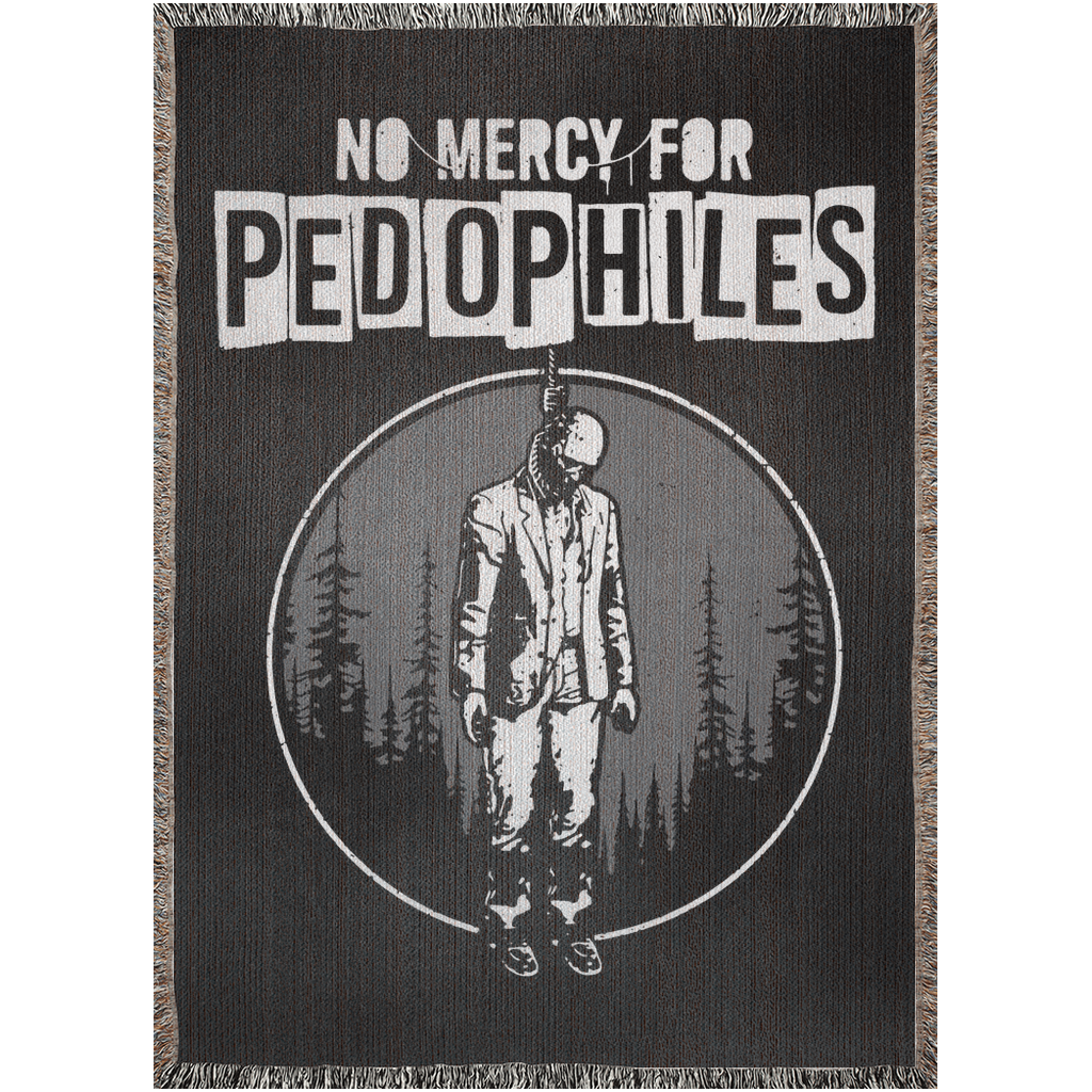No Mercy Woven Blanket