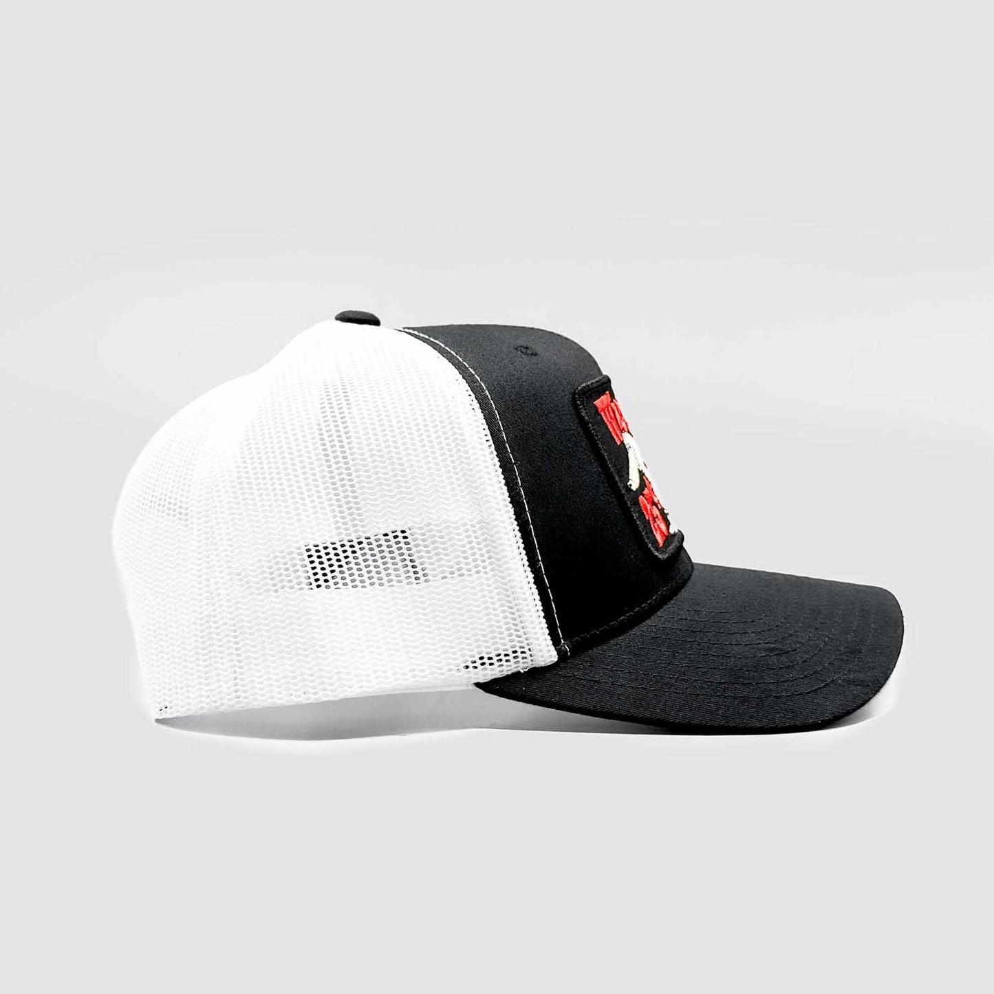 Wiener Rides 25 Cents Black Curved Brim Trucker Hat