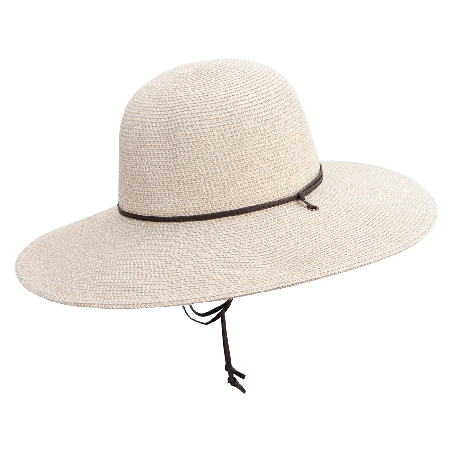 Flat 4 Inches Brim Straw Hat