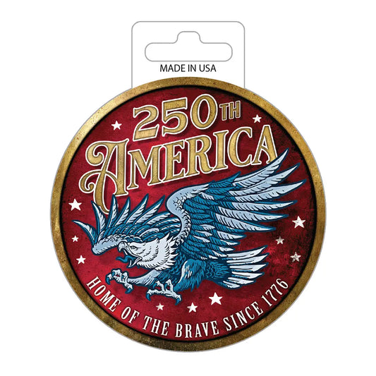 Sticker - 250th America Eagle 6 Mil Vinyl