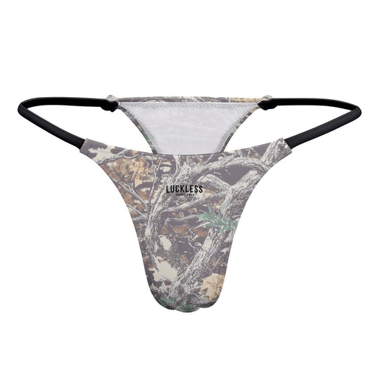 Faded Camo Yoga Thong