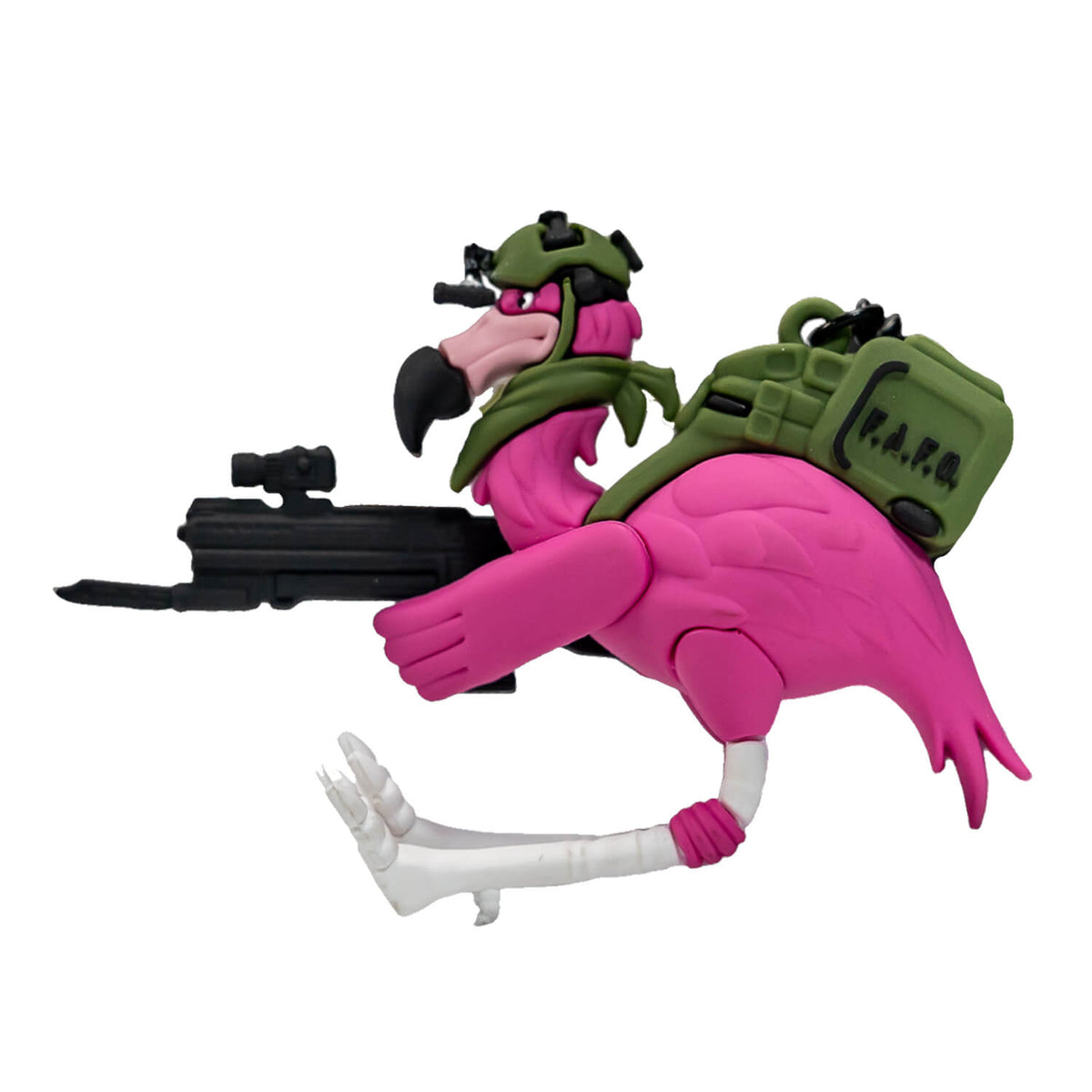 Tactical 3D PVC Keychain