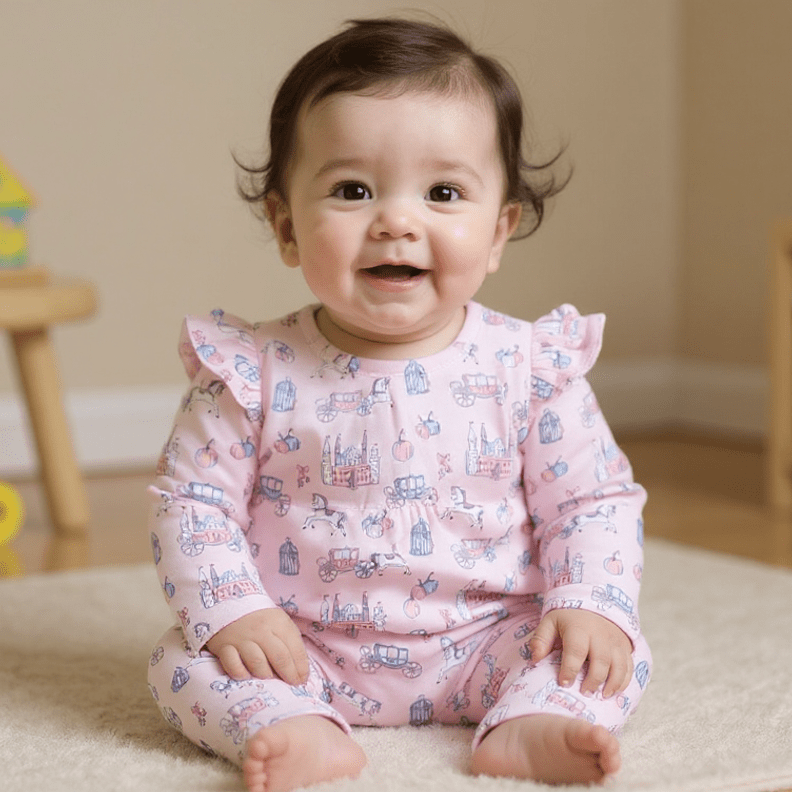 Fairy Godmother Flutter Sleeve Romper