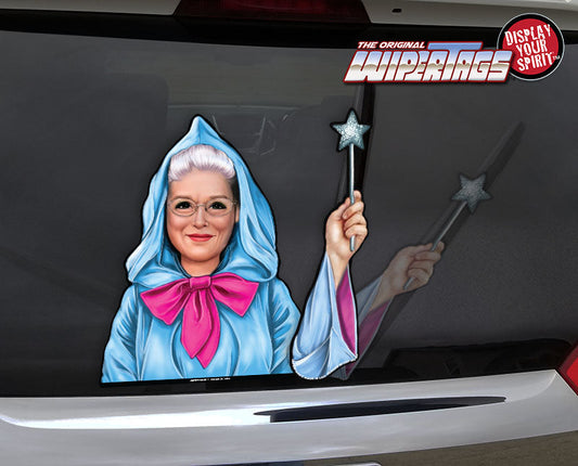 Fairy Godmother Waving Wand WiperTag with Decal