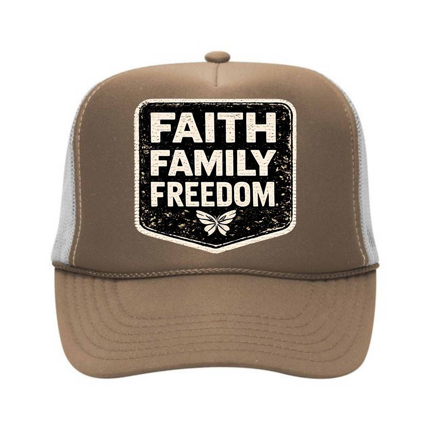 Faith • Family • Freedom Trucker Hat