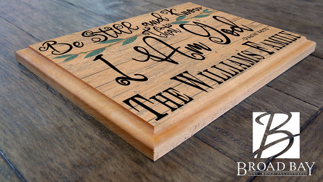 Family Blessings Wall Art Signs Personalized Inspirational Gift