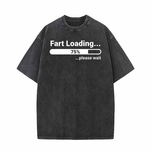 Fart Loading 75% Vintage Washed T-shirt