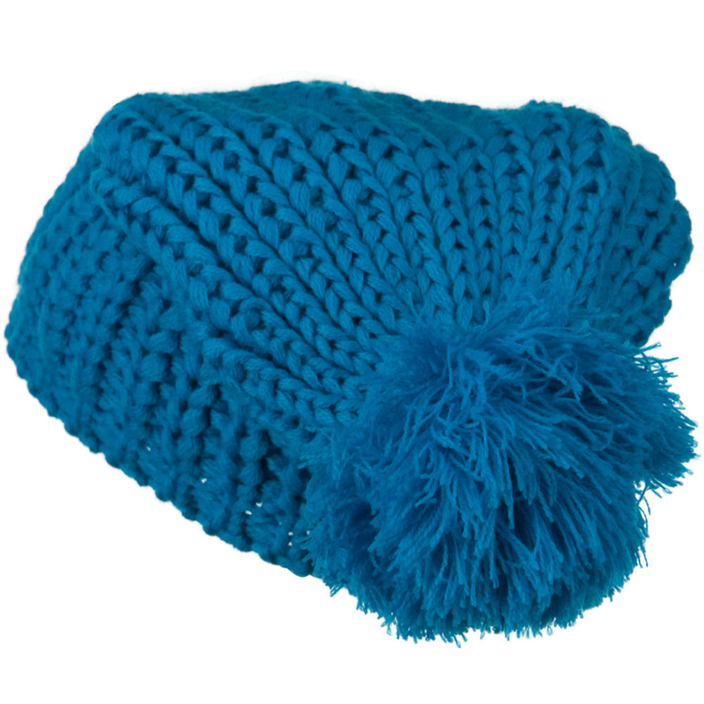 Fall Back Pom Pom Knit Hat