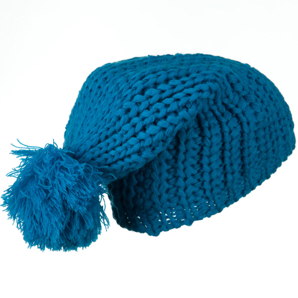 Fall Back Pom Pom Knit Hat