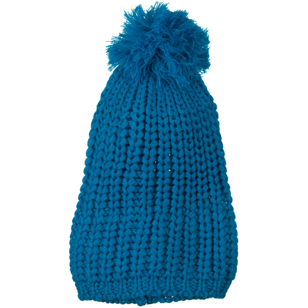 Fall Back Pom Pom Knit Hat