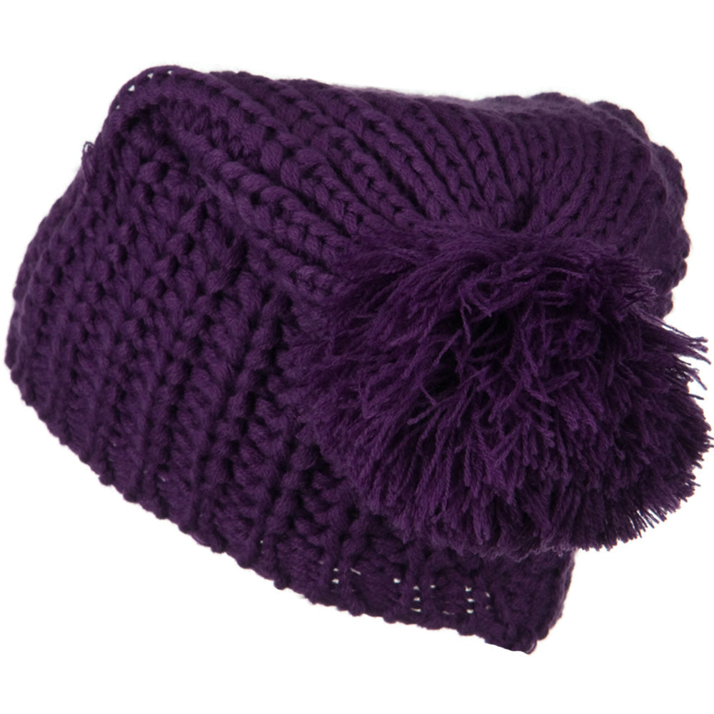 Fall Back Pom Pom Knit Hat