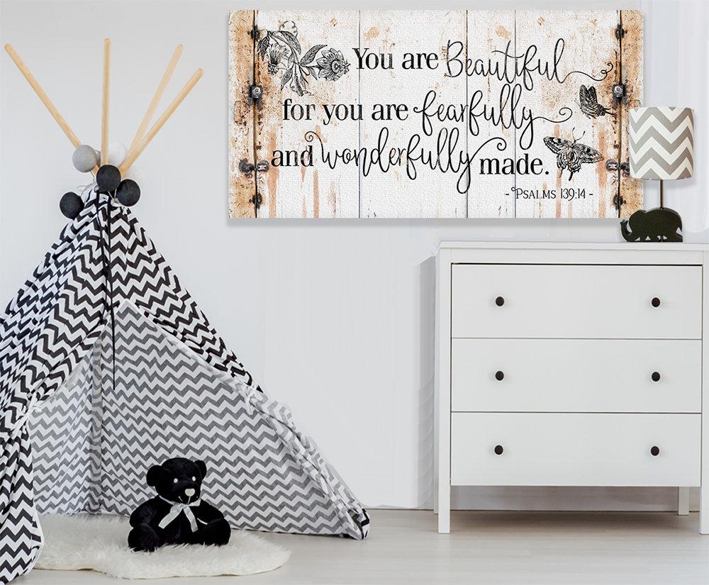 Fearfully and Wonderfully - Canvas