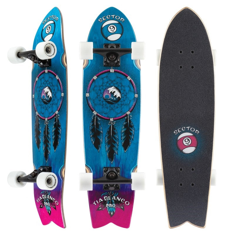 Sector 9 Feather Tia Pro Complete Longboard - 8.0"